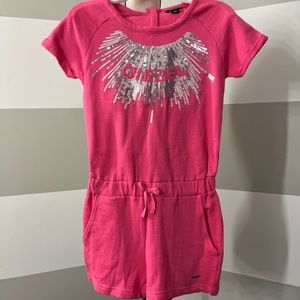 Diesel Pink Big Girl Romper size M(8-10)